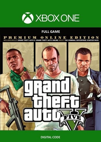 Grand Theft Auto V GTA 5 Premium Online Xbox 1 Console Game Key