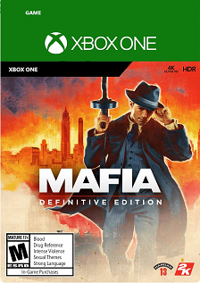 Mafia Definitive Edition Xbox 1 Console Game Key